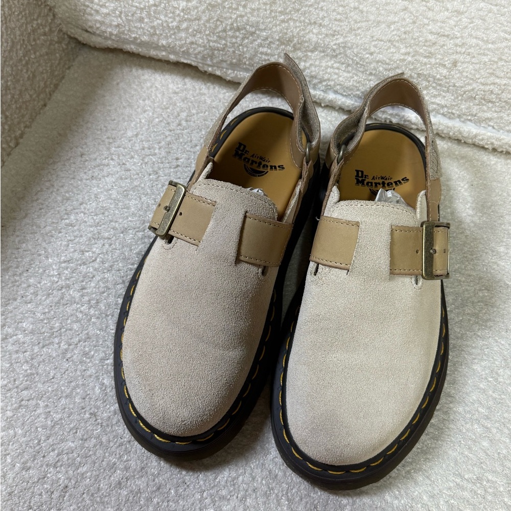 Dr. Martens Tan Leather Interior